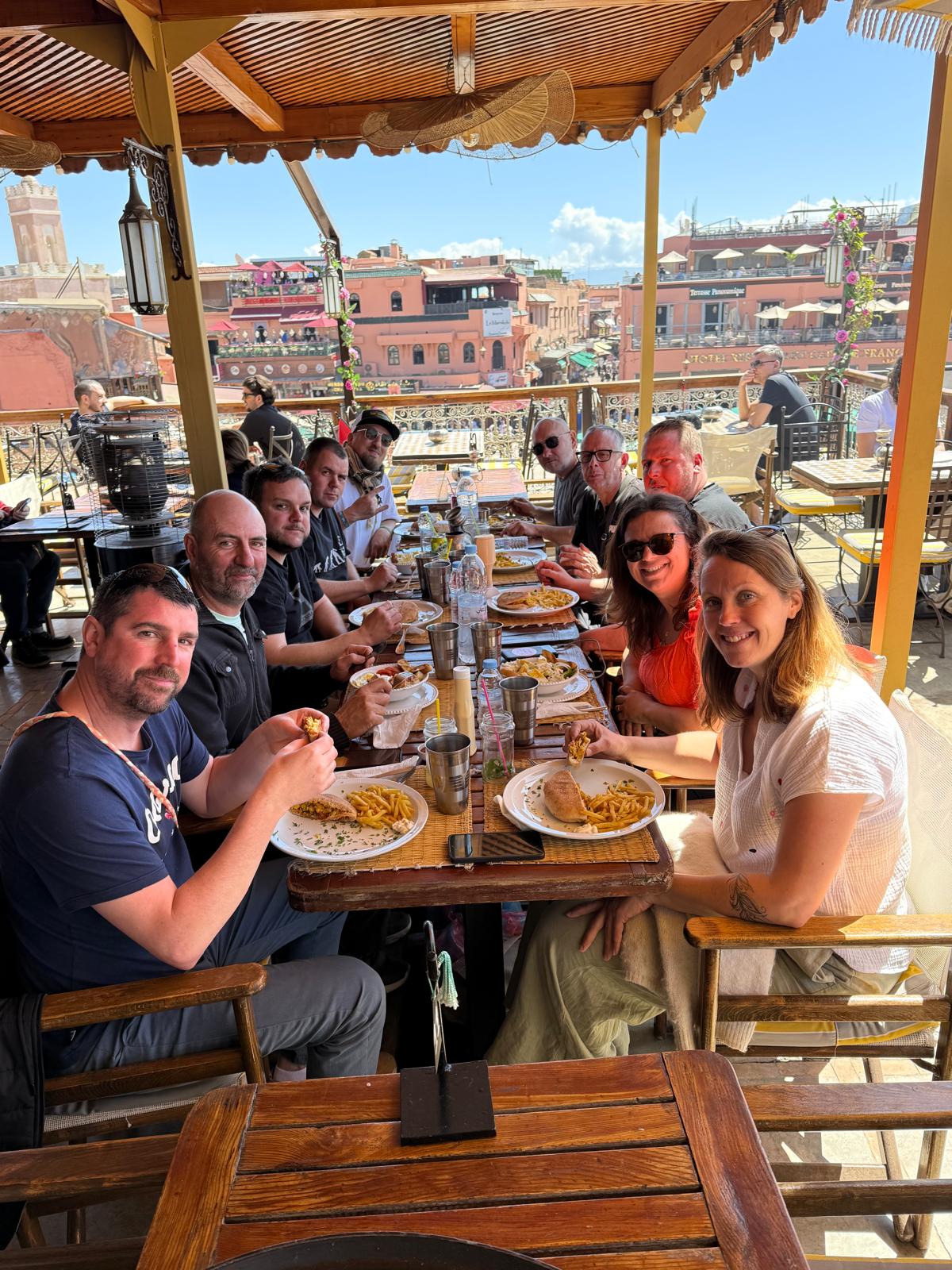 Jour OFF dans la médina de Marrakech avec le groupe