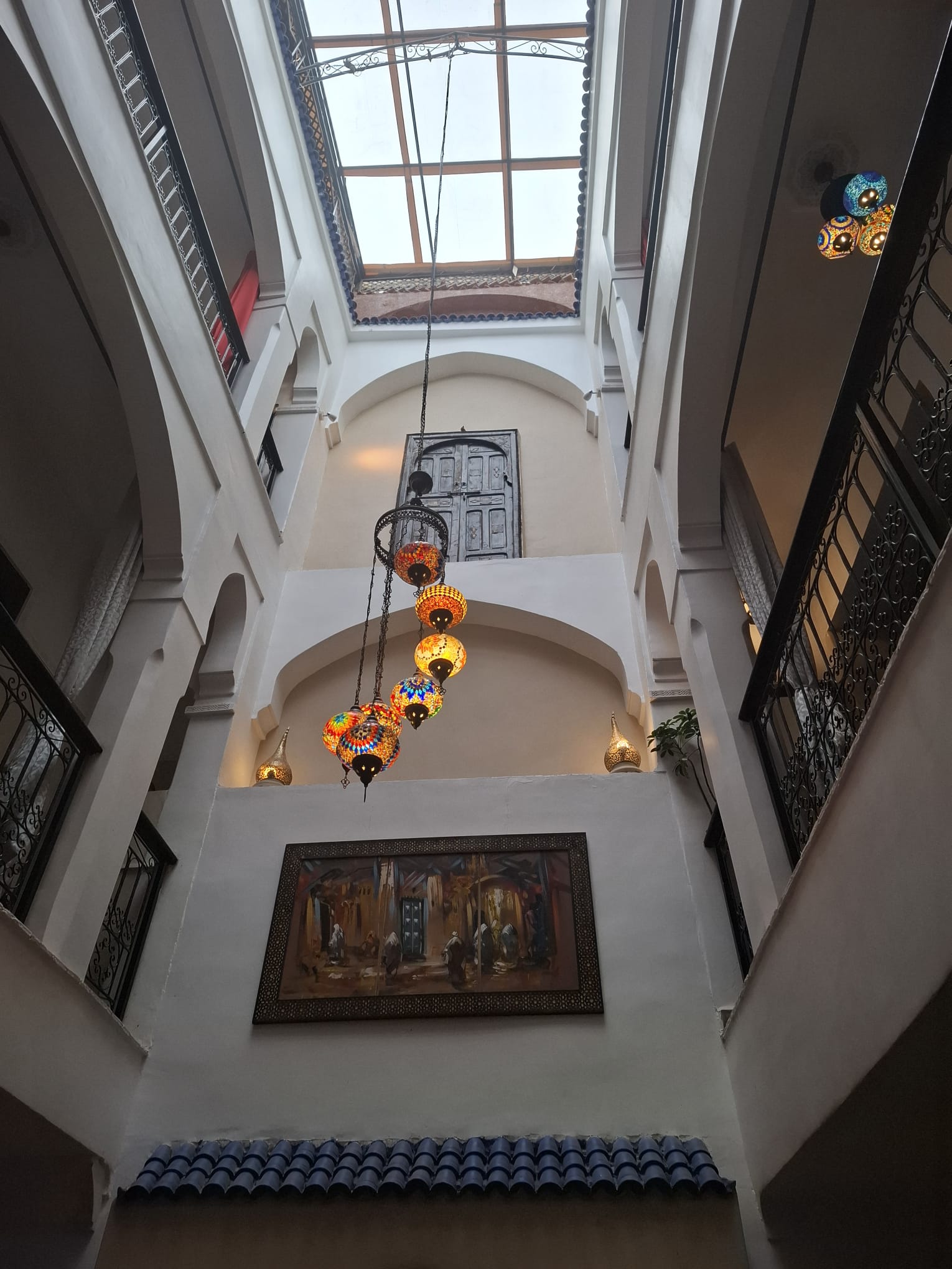 Riad traditionnel d'hébergement à Marrakech